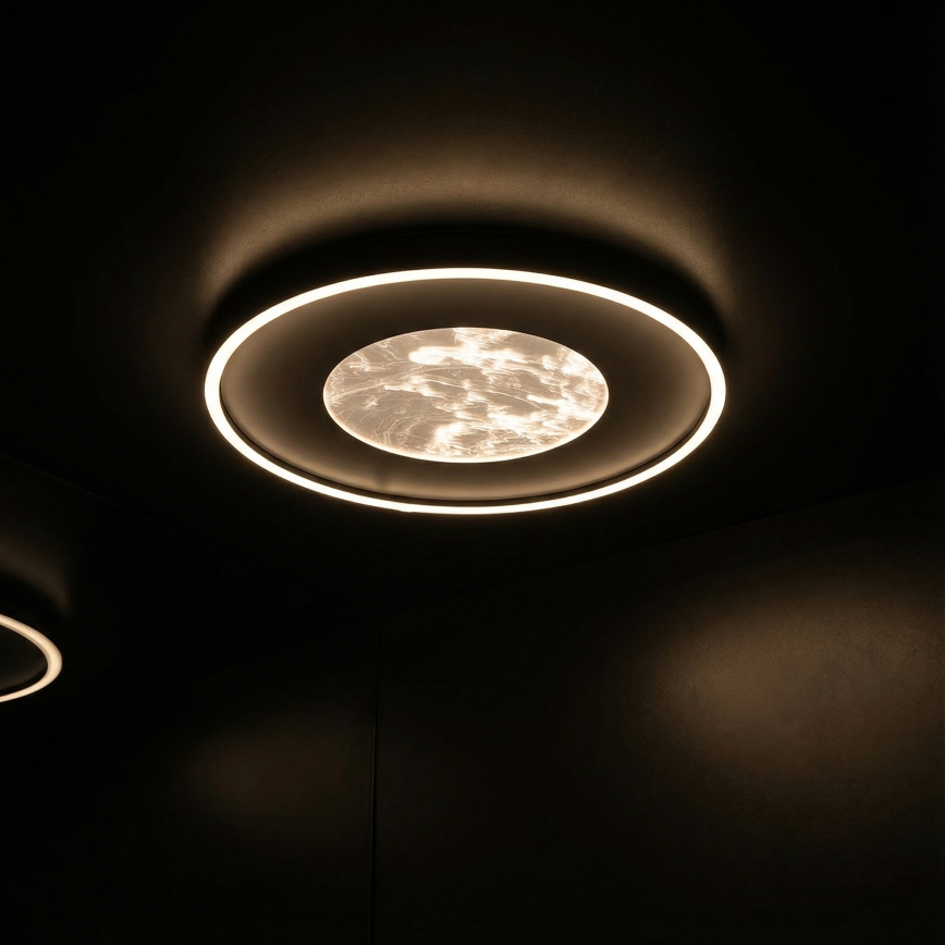 Brilagi - Candeeiro de teto LED dimerizável VIRELA LED/86W/230V 3000-6000K Ø 50 cm + comando remoto