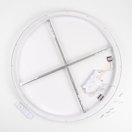 Brilagi - Candeeiro de tecto LED dimerizável FALCON II LED/108W/230V 3000-6500K Ø 80 cm branco + comando remoto