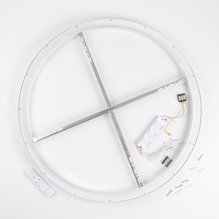 Brilagi - Candeeiro de tecto LED dimerizável FALCON II LED/108W/230V 3000-6500K Ø 80 cm branco + comando remoto