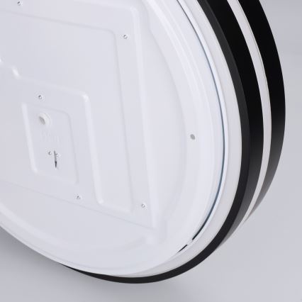 Brilagi - Candeeiro de tecto LED dimável NAOMI LED/48W/230V 3000-6500K Ø 39 cm preto + comando remoto