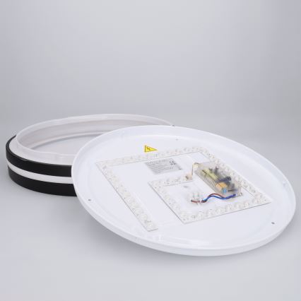 Brilagi - Candeeiro de tecto LED dimável NAOMI LED/48W/230V 3000-6500K Ø 39 cm preto + comando remoto