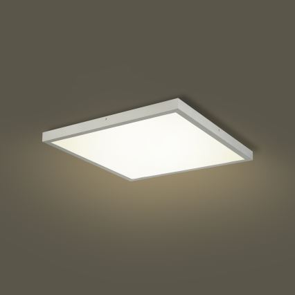 Brilagi - Luminária de tecto para casa de banho LED regulável FRAME SMART LED/50W/230V 60x60 cm 3000-6000K IP44 prateada + controlo remoto