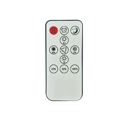 Brilagi - LED Luminária de tecto dimerizável ULTRA SLIM LED/18W/230V 2700-6500K 30x30 cm preta + comando remoto