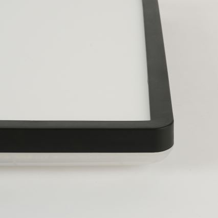 Brilagi - LED Luminária de tecto dimerizável ULTRA SLIM LED/18W/230V 2700-6500K 30x30 cm preta + comando remoto