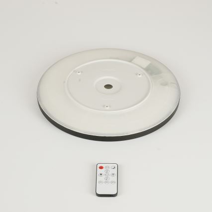 Brilagi - Luminária de tecto LED regulável ULTRA SLIM LED/18W/230V 2700-6500K Ø 30 cm preta + controlo remoto