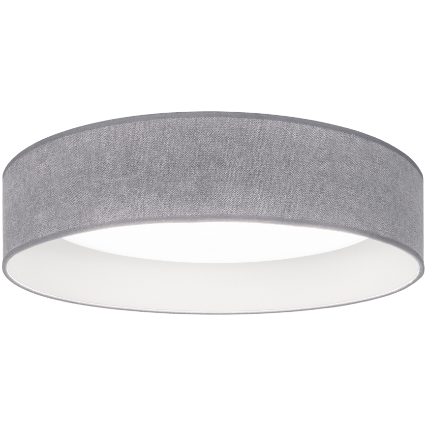 Brilagi - Luminária de teto LED dimerizável VELVET SMARTIX LED/24W/230V 3000-6000K Ø 45 cm cinzenta Wi-Fi Tuya Beacon + comando remoto
