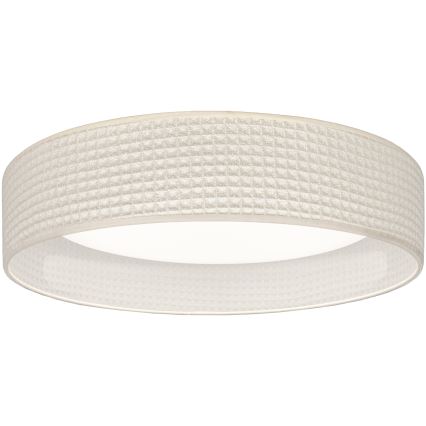 Brilagi - Luminária de teto LED dimerizável VELVET SMARTIX LED/36W/230V 3000-6000K Ø 55 cm creme Wi-Fi Tuya Beacon + controlo remoto