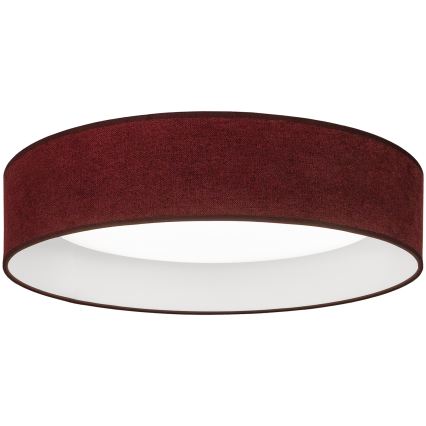 Brilagi - Candeeiro de teto LED dimerizável VELVET SMART VARI LED/36W/230V 3000-6500K Ø 55 cm cor vinho + controlo remoto
