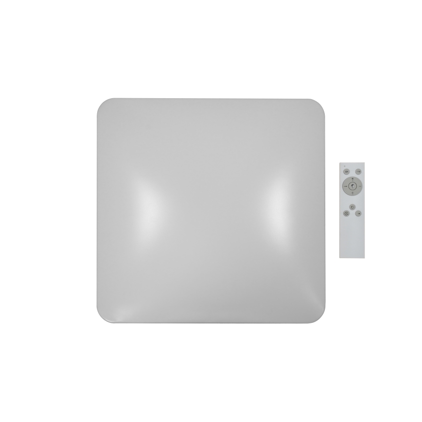 Brilagi - Candeeiro de teto LED regulável VELVET SQUARE LED/24W/230V 43x43 cm 3000/4000/6500K + controlo remoto rosa