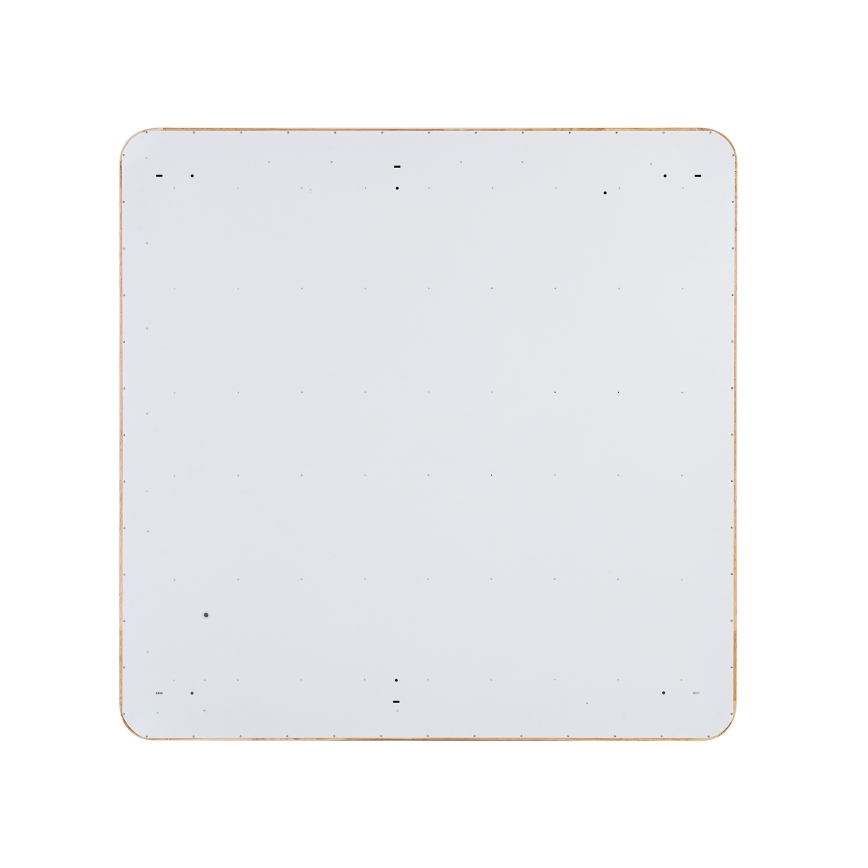 Brilagi - Candeeiro de teto LED dimerizável WOODLINE SQUARE LED/100W/230V 3000-6000K carvalho 80x80 cm + comando remoto