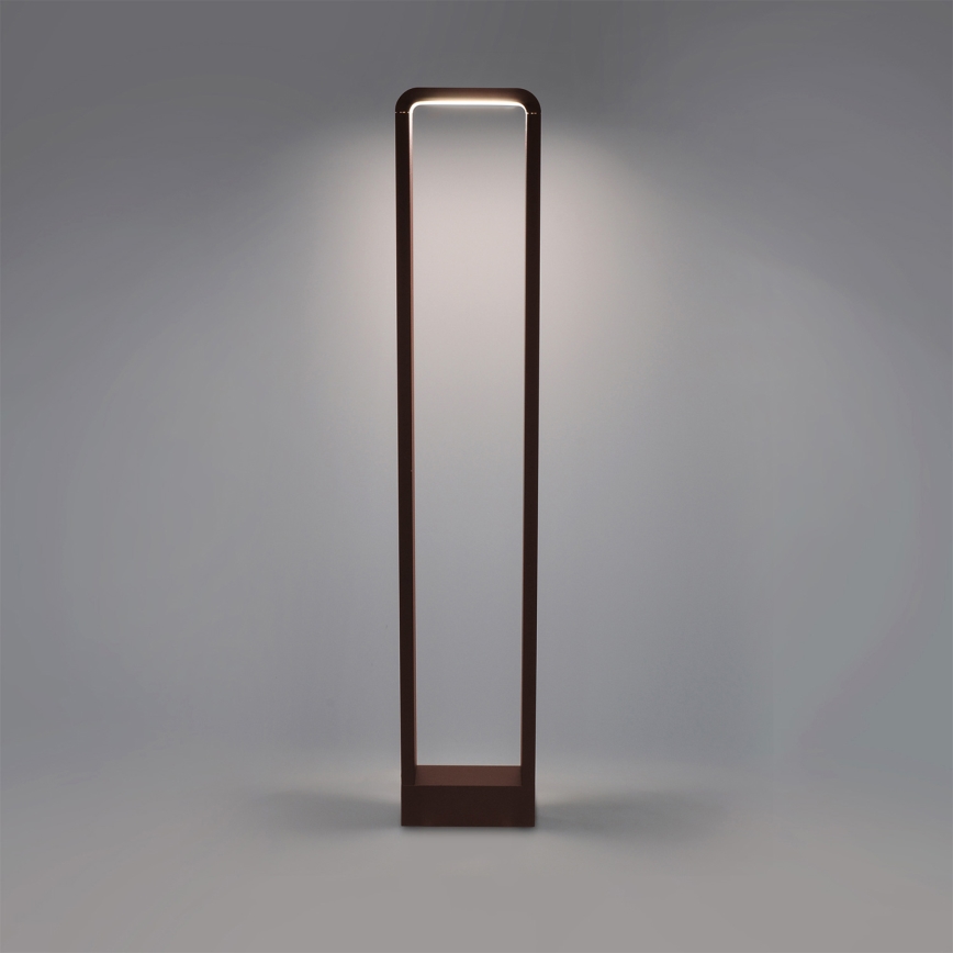 Brilagi - Candeeiro LED exterior BARI LED/7W/230V 3000/4000/6000K castanho IP54 80 cm