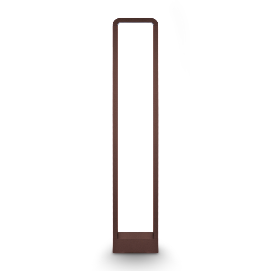 Brilagi - Candeeiro LED exterior BARI LED/7W/230V 3000/4000/6000K castanho IP54 80 cm