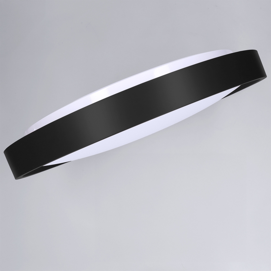 Brilagi - Candeeiro de teto LED dimerizável MATTEO LED/48W/230V 3000-6500K Ø 41 cm preto + controlo remoto