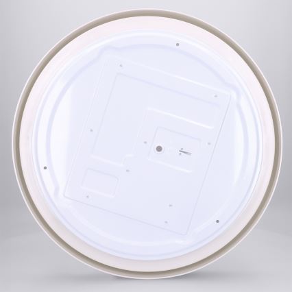 Brilagi - Luminária de teto LED regulável MATTEO LED, 48 W, 230 V, 3000-6500 K, Ø 41 cm, vermelha + controlo remoto