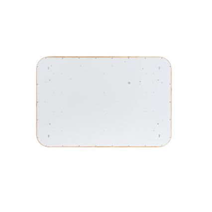 BRILAGI - Candeeiro de tecto LED regulável MOLINA SQUARE LED/54W/230V 3000-6000K carvalho 60x40 cm + comando remoto