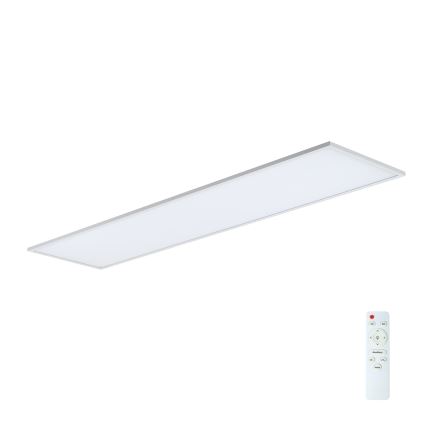 Brilagi - Luminária de teto regulável SLIMFRAME LED/58W/230V 120x30 cm 3000-6000K branca + comando remoto