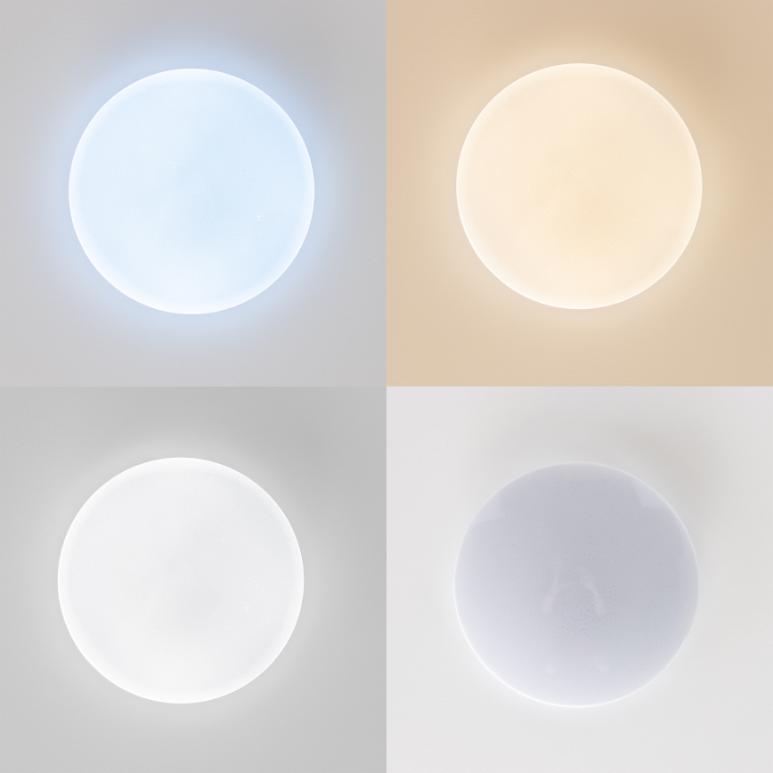 Brilagi - Luminária LED regulável SMART STARS LED/24W/230V Ø 38 cm 2700-6500K Wi-Fi Tuya + comando remoto