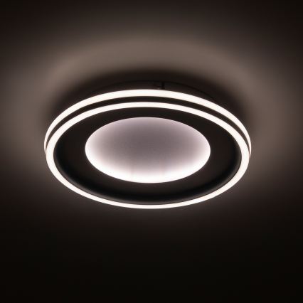 Brilagi - Luminária de teto LED regulável TRIVARO LED/56W/230V 3000-6000K diâmetro 30 cm + comando remoto