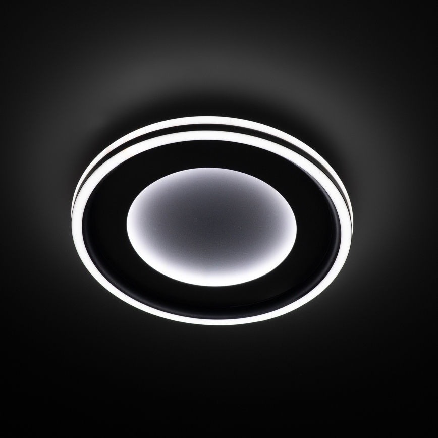 Brilagi - Luminária de teto LED regulável TRIVARO LED/56W/230V 3000-6000K diâmetro 30 cm + comando remoto