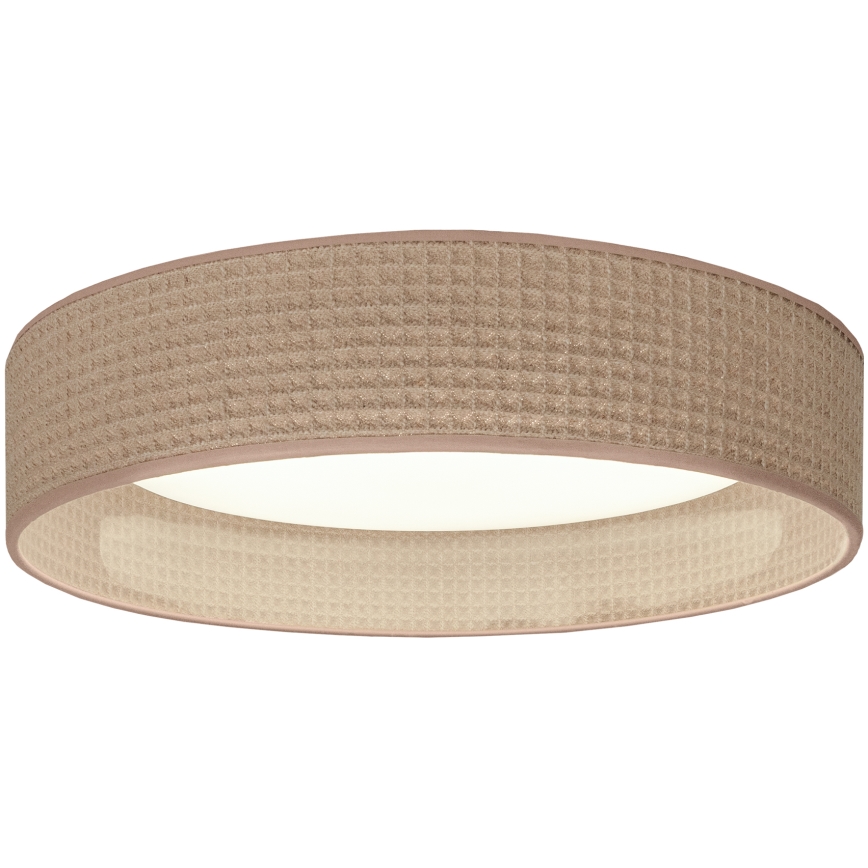 Brilagi - Candeeiro de tecto LED regulável VELVET SMART VARI LED/24W/230V 3000-6500K diâmetro 45 cm bege + controlo remoto