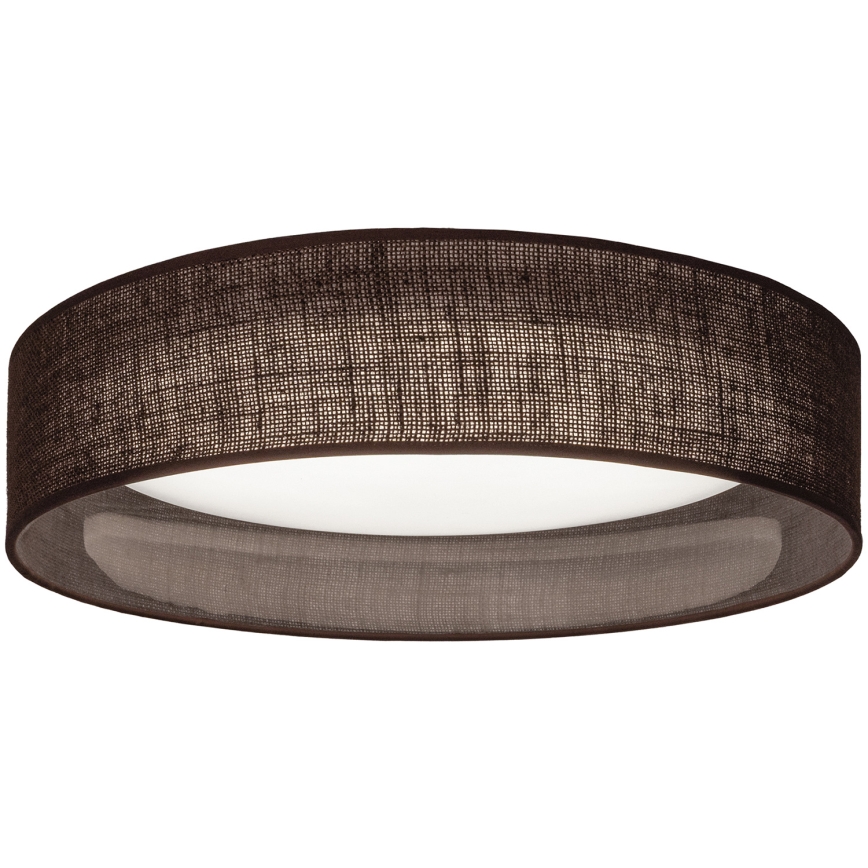 Brilagi - Luminária de teto LED dimerizável VELVET SMART VARI LED/36W/230V 3000-6500K Ø 55 cm castanho + controlo remoto
