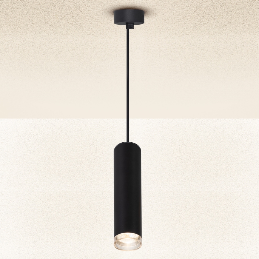 Brilagi - Candeeiro para casa de banho em fio SELE AQUA 1xGU10/30W/230V IP44 preto