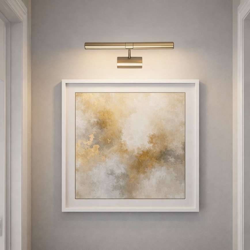 Brilagi - Candeeiro para quadros DANAE 2xE14/40W/230V dourado