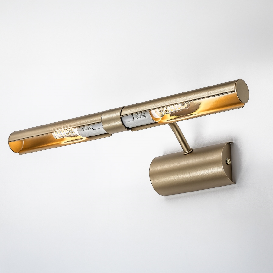 Brilagi - Candeeiro para quadros DANAE 2xE14/40W/230V dourado