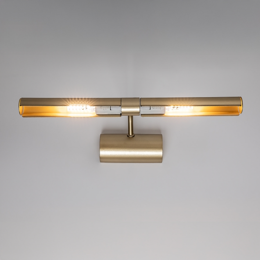 Brilagi - Candeeiro para quadros DANAE 2xE14/40W/230V dourado