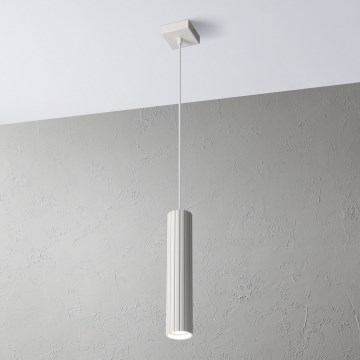 Brilagi - Candeeiro pendente com cabo CRISPINA 1xGU10/10W/230V branco
