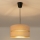 Brilagi - Candeeiro pendente com cabo DUO-DUO 1xE27/60W/230V Ø 40 cm bege/dourado