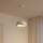 Brilagi - Candeeiro pendente com cabo WABI SABI 1xE27/40W/230V diâmetro 32 cm branco