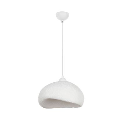 Brilagi - Candeeiro pendente com cabo WABI SABI 1xE27/40W/230V diâmetro 32 cm branco