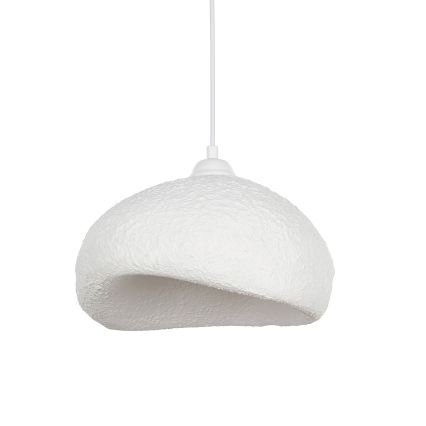 Brilagi - Candeeiro pendente com cabo WABI SABI 1xE27/40W/230V diâmetro 32 cm branco