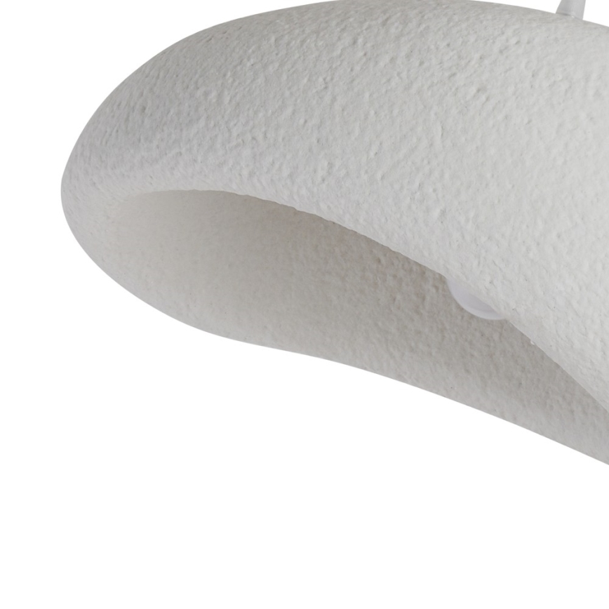 BRILAGI - Candeeiro pendente com cabo WABI SABI 1xE27/60W/230V Ø 40 cm branco