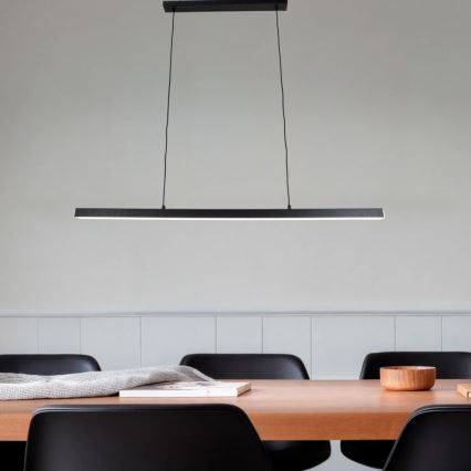 Brilagi - Candeeiro pendente em cabo AXIS LED/30W/230V 120 cm preto