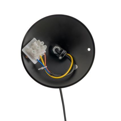 BRILAGI - Candeeiro pendente em cabo FORGE 1xE27/60W/230V Ø 36 cm castanho