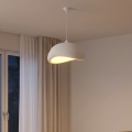 BRILAGI - Candeeiro pendente em cabo WABI SABI 1xE27/40W/230V diâmetro 42 cm branco