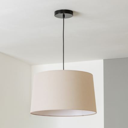 Brilagi - Candeeiro pendente LED CERIA com cabo 1xE27/40W/230V Ø 45 cm bege