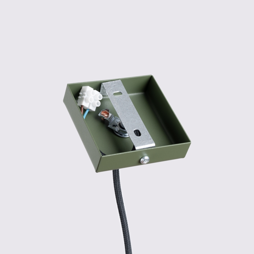 Brilagi - Candeeiro pendente LED CRESTO em cabo 1xGU10/10W/230V, verde
