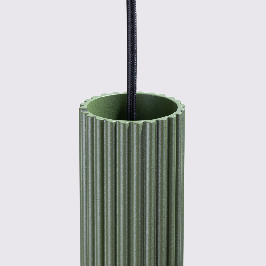 Brilagi - Candeeiro pendente LED CRESTO em cabo 1xGU10/10W/230V, verde