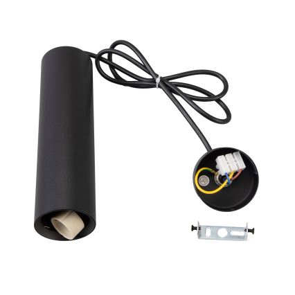Brilagi - Lustre pendente LED RGBW regulável SELE 1xGU10/4,8W/230V 3000K preto + controlo remoto