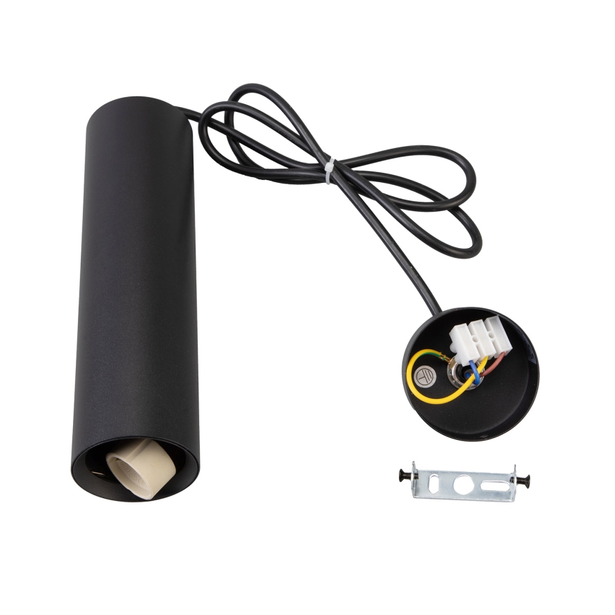 Brilagi - Lustre pendente LED RGBW regulável SELE 1xGU10/4,8W/230V 3000K preto + controlo remoto