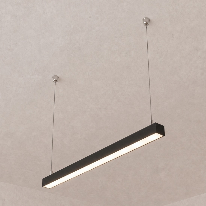 Brilagi - Luminária pendente LED FULLDAY LED/10/15/20W/230V 2700/4000/6000K 60 cm preta