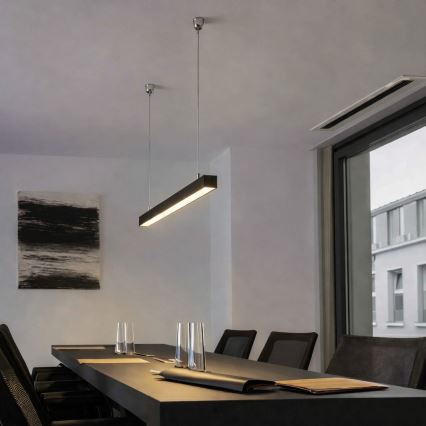 Brilagi - Luminária pendente LED FULLDAY LED/10/15/20W/230V 2700/4000/6000K 60 cm preta