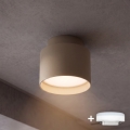 BRILAGI - Candeeiro spot LED BACKLIT 1xGX53/15W/230V + LED/3W diâmetro 8 cm bege