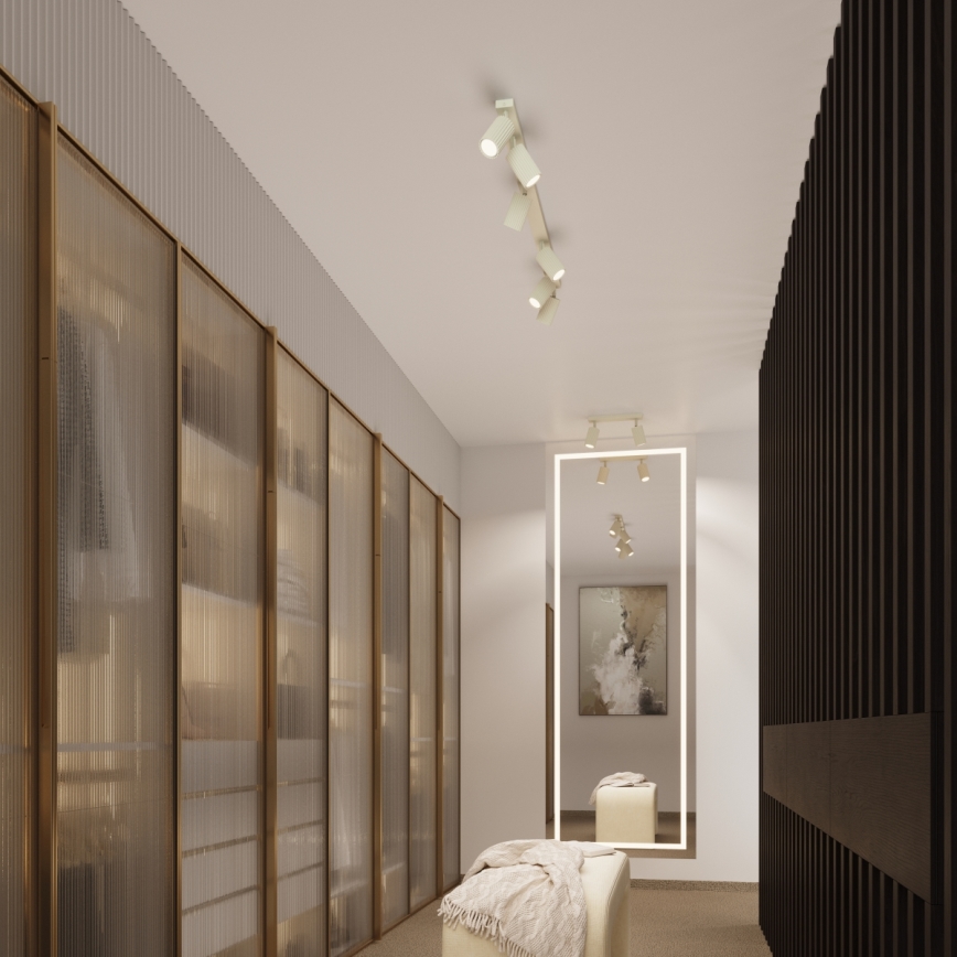 Brilagi - Candeeiro spot LED CRESTO 2xGU10/10W/230V, cor creme