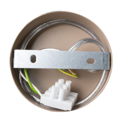 Brilagi - Candeeiro suspenso ABRAHAM 1xE27/60W/230V diâmetro 35 cm bege