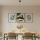 Brilagi - Candeeiro suspenso ABRAHAM 1xE27/60W/230V diâmetro 45 cm verde