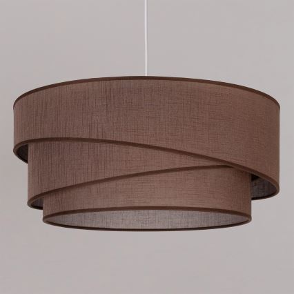 Brilagi - Candeeiro suspenso com cabo ARROW 1xE27/60W/230V Ø 45 cm castanho